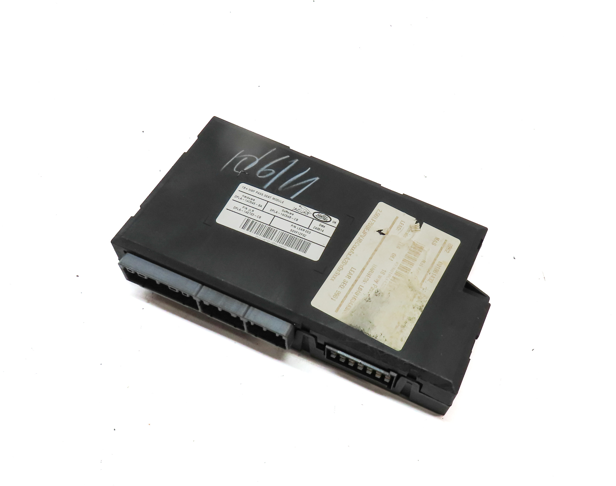 2014 RANGE ROVER SPORT (L494) FRONT RIGHT PASSENGER SEAT CONTROL MODULE — exact item pictured